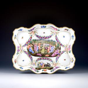 Tray from the series with historical bas-reliefs
